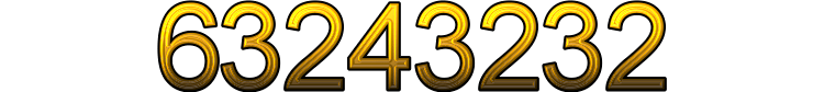 Number 63243232 Number 63243232