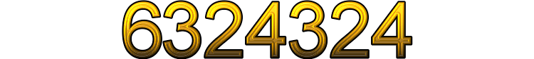 Number 6324324