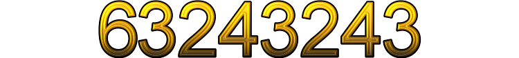 Number 63243243