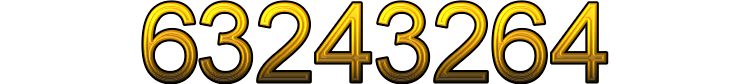 Number 63243264 Number 63243264