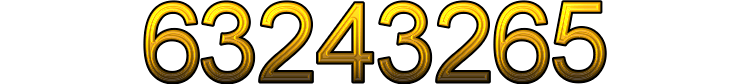 Number 63243265