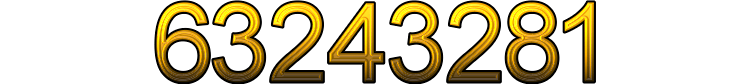 Number 63243281 Number 63243281