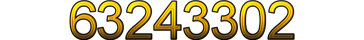 Number 63243302 Number 63243302