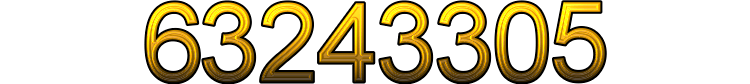 Number 63243305 Number 63243305