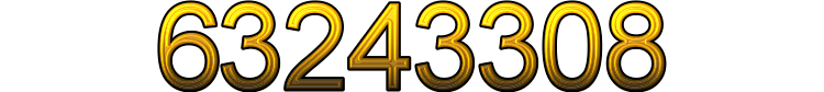 Number 63243308