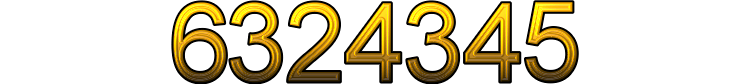 Number 6324345