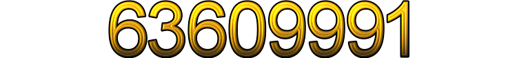 Number 63609991
