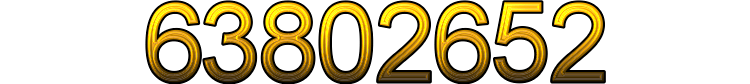 Number 63802652