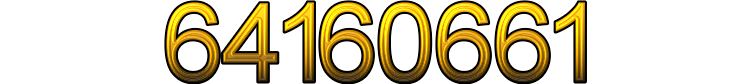Number 64160661
