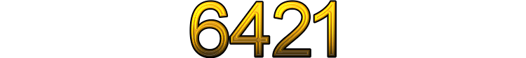 Number 6421
