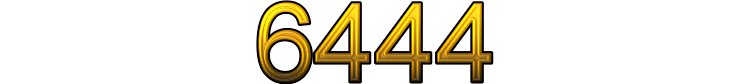 Number 6444