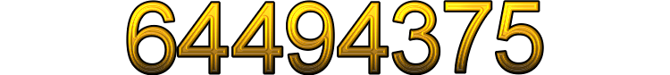 Number 64494375