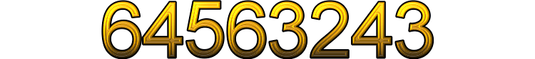 Number 64563243