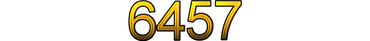 Number 6457