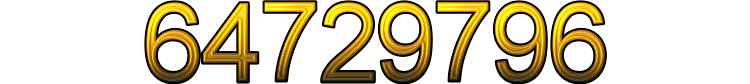 Number 64729796