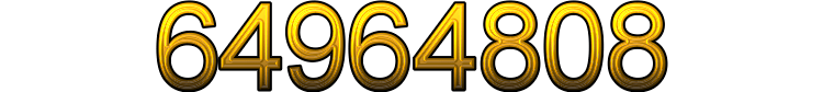 Number 64964808