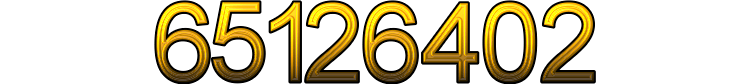 Number 65126402