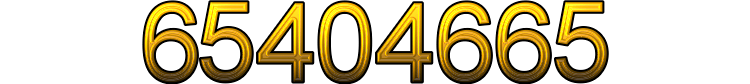 Number 65404665