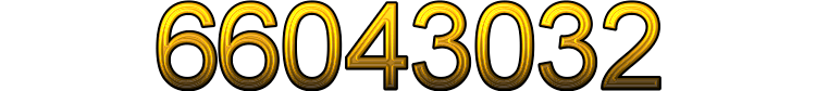 Number 66043032