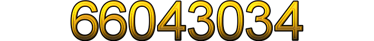 Number 66043034