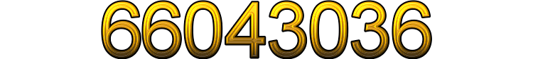 Number 66043036 Number 66043036