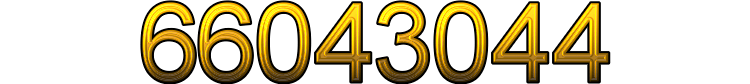 Number 66043044 Number 66043044