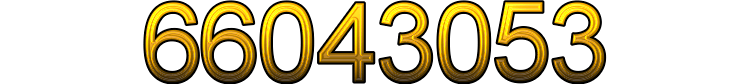 Number 66043053