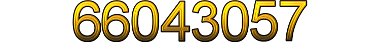 Number 66043057 Number 66043057