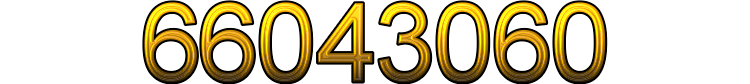 Number 66043060 Number 66043060