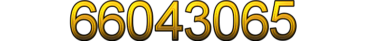 Number 66043065