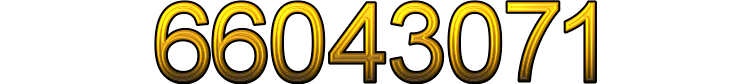 Number 66043071