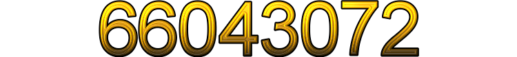Number 66043072