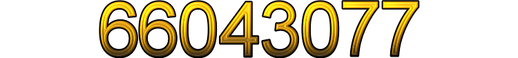 Number 66043077