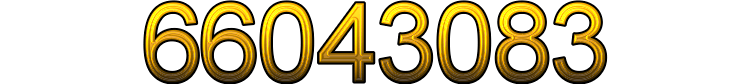 Number 66043083 Number 66043083