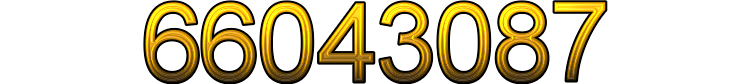 Number 66043087
