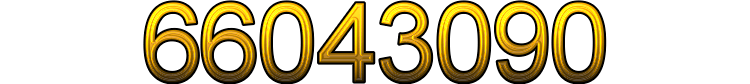 Number 66043090 Number 66043090
