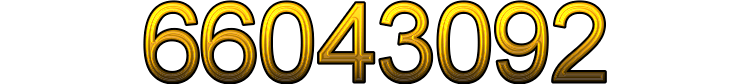 Number 66043092