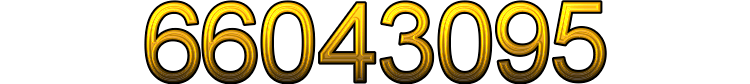 Number 66043095
