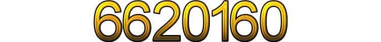 Number 6620160
