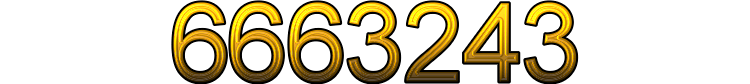 Number 6663243