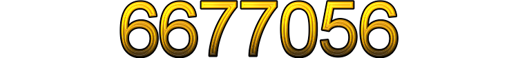 Number 6677056