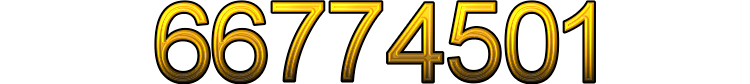 Number 66774501