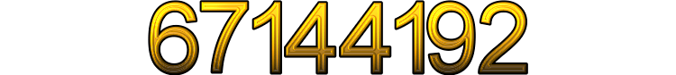 Number 67144192 Number 67144192