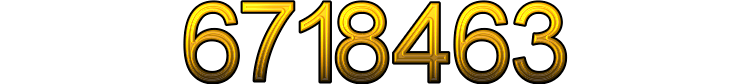 Number 6718463