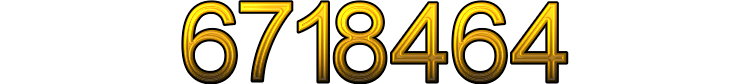 Number 6718464