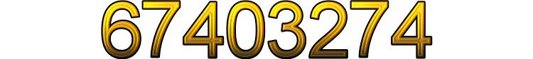 Number 67403274 Number 67403274