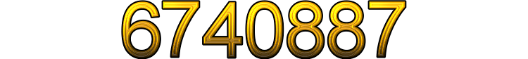 Number 6740887 Number 6740887