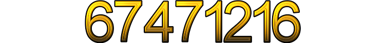 Number 67471216