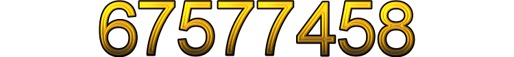 Number 67577458 Number 67577458