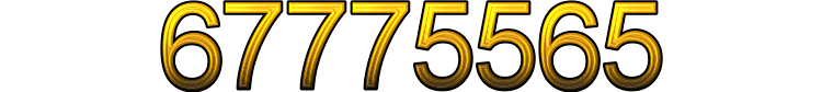 Number 67775565